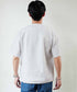 半袖裾ドローコードTシャツ+ショートパンツ サマーセットアップ | メンズ 上下セット 2点セット ドライタッチ ゆったり リラックス タウン リゾート ハーフパンツ イージーウエスト ブラック オートミール 夏服 春夏 20代 30代 40代