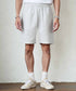 半袖裾ドローコードTシャツ+ショートパンツ サマーセットアップ | メンズ 上下セット 2点セット ドライタッチ ゆったり リラックス タウン リゾート ハーフパンツ イージーウエスト ブラック オートミール 夏服 春夏 20代 30代 40代
