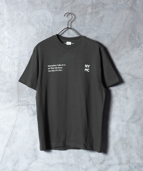 ベーシックコットンプリントTシャツ │流行 コットン100% 綿100% 都会的 ホワイト ブラック ブラウン グリーン 白 黒 カジュアル シンプル 大人 万能 古着風 春服 夏服 春夏 20代 30代 40代