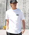 ベーシックコットンプリントTシャツ │流行 コットン100% 綿100% 都会的 ホワイト ブラック ブラウン グリーン 白 黒 カジュアル シンプル 大人 万能 古着風 春服 夏服 春夏 20代 30代 40代