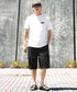 ベーシックコットンプリントTシャツ │流行 コットン100% 綿100% 都会的 ホワイト ブラック ブラウン グリーン 白 黒 カジュアル シンプル 大人 万能 古着風 春服 夏服 春夏 20代 30代 40代