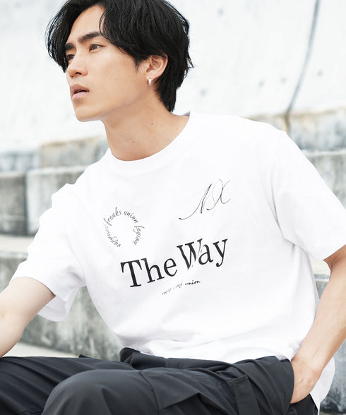 ベーシックコットンプリントTシャツ │流行 コットン100% 綿100% 都会的 ホワイト ブラック ブラウン グリーン 白 黒 カジュアル シンプル 大人 万能 古着風 春服 夏服 春夏 20代 30代 40代
