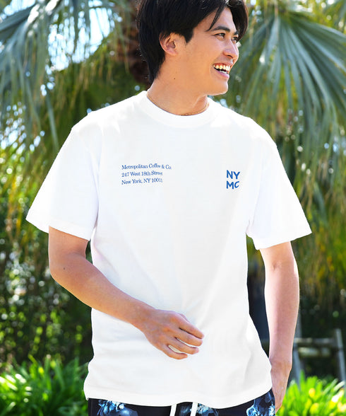 ベーシックコットンプリントTシャツ │流行 コットン100% 綿100% 都会的 ホワイト ブラック ブラウン グリーン 白 黒 カジュアル シンプル 大人 万能 古着風 春服 夏服 春夏 20代 30代 40代