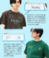 ベーシックコットンプリントTシャツ │流行 コットン100% 綿100% 都会的 ホワイト ブラック ブラウン グリーン 白 黒 カジュアル シンプル 大人 万能 古着風 春服 夏服 春夏 20代 30代 40代
