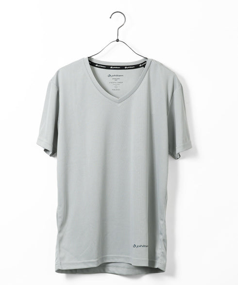 【ファイテンコラボ】マイクロメッシュVネックTシャツ