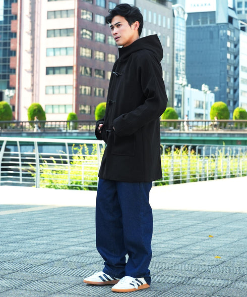 テックメルトンダッフルコート