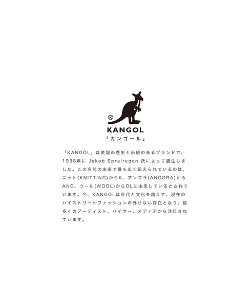 (10月上旬発送予定)KANGOL(カンゴール)KANGOLワッフルヘンリーネックロンT【先行予約1293】