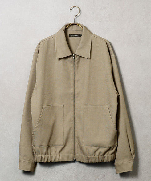 ショート丈ZIPブルゾン