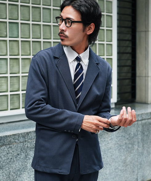 ネイビー(秋冬素材) MODEL GO 180cm 66kg Lサイズ