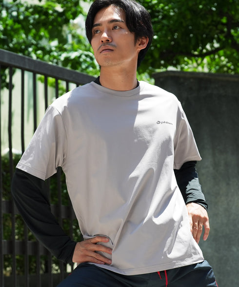 ファイテンドットメッシュクルーTシャツ