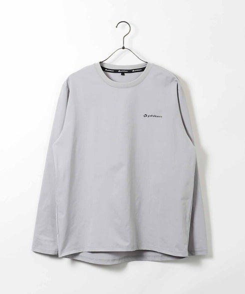 ファイテンドットメッシュクルーネックロンT | メンズ 半袖Tシャツ ファイテン アクアチタン 吸汗速乾 ドットメッシュ 通気性 4WAYストレッチ ドライタッチ 軽量 クルーネック ブラック グレー ネイビー 夏服 春夏 20代 30代 40代 (コピー)