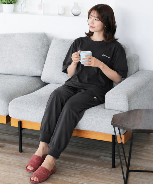 ファイテンドットメッシュロングパンツ | メンズ イージーパンツ ジョガーパンツ ファイテン アクアチタン 吸汗速乾 ドットメッシュ 通気性 4WAYストレッチ テーパード ドローコード ウエストゴム ブラック グレー ネイビー 夏服 春夏 20代 30代 40代