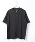 オーガニックコットンサーマルヘンリーネックTシャツ