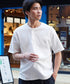 オーガニックコットンサーマルヘンリーネックTシャツ