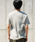 オーガニックコットンサーマルヘンリーネックTシャツ
