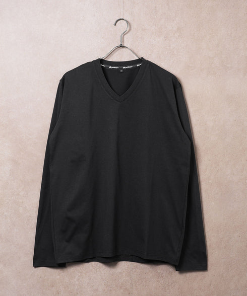 PHITEN(ファイテン)コラボ 中空糸VネックロンT