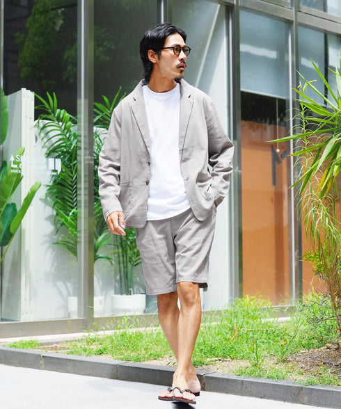 綿麻ショートパンツ