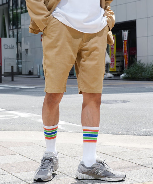 綿麻ショートパンツ