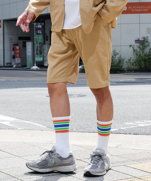 綿麻ショートパンツ