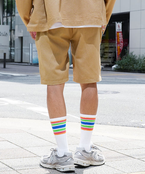 綿麻ショートパンツ