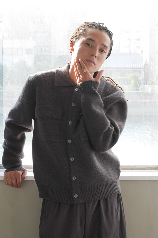 Knit Shirt Jacket