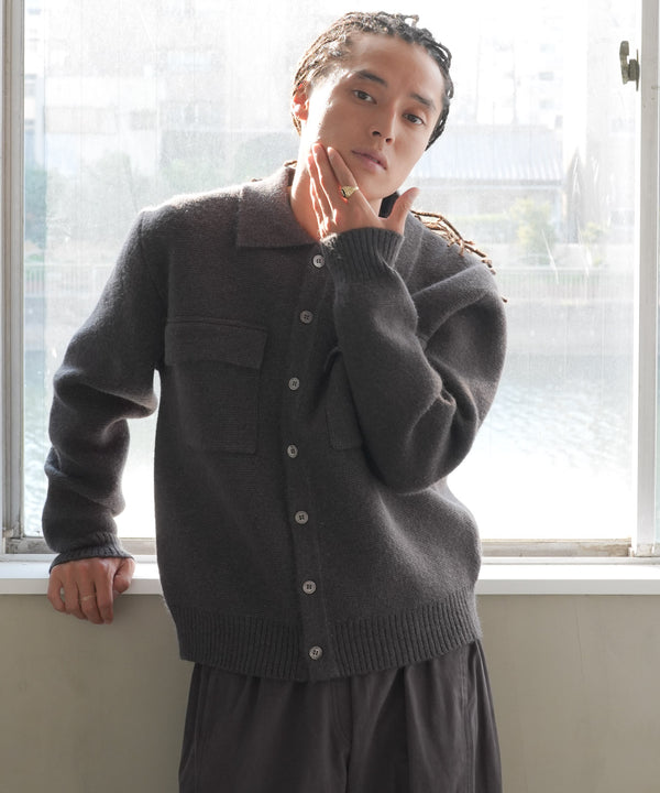 Knit Shirt Jacket