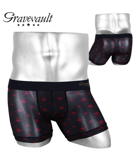 グレイブボールト Gravevault FLORA Star Studs Wild Flowers メンズ ショート ボクサーパンツ 【メール便】