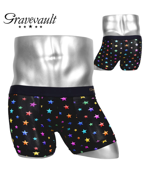 グレイブボールト Gravevault FLORA Star Studs Wild Flowers メンズ ショート ボクサーパンツ 【メール便】