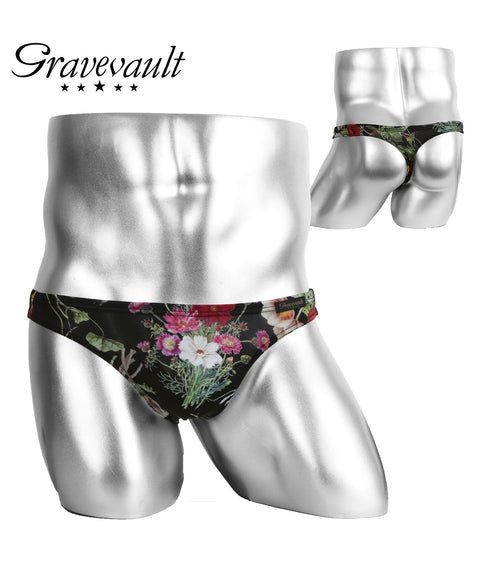 グレイブボールト Gravevault FLORA メンズ Tバック 【メール便】