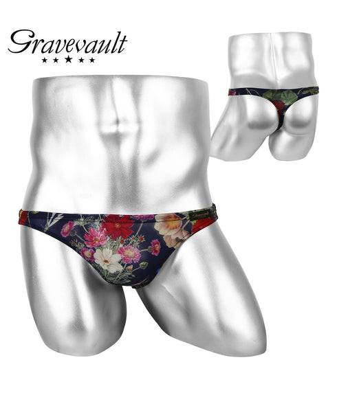 グレイブボールト Gravevault FLORA メンズ Tバック 【メール便】