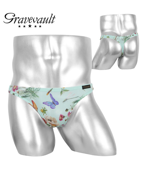 グレイブボールト Gravevault FLORA メンズ Tバック 【メール便】