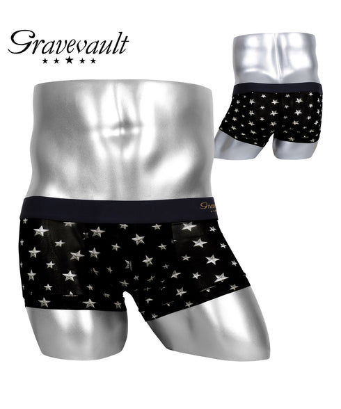 グレイブボールト Gravevault FLORA Star Studs Wild Flowers メンズ ローライズ ボクサーパンツ 【メール便】