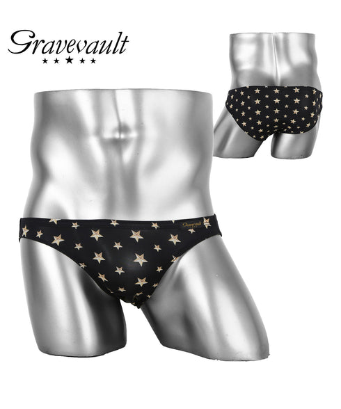 グレイブボールト Gravevault FLORA Star Studs Wild Flowers メンズ ビキニ 【メール便】