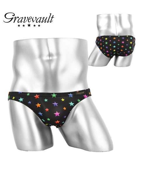 グレイブボールト Gravevault FLORA Star Studs Wild Flowers メンズ ビキニ 【メール便】