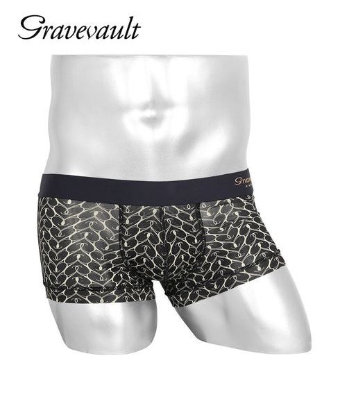 グレイブボールト Gravevault graphicheart メンズ ローライズボクサーパンツ【メール便】