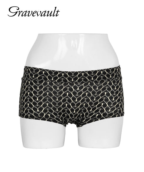 グレイブボールト Gravevault graphicheart レディース ボクサーショーツ 【メール便】