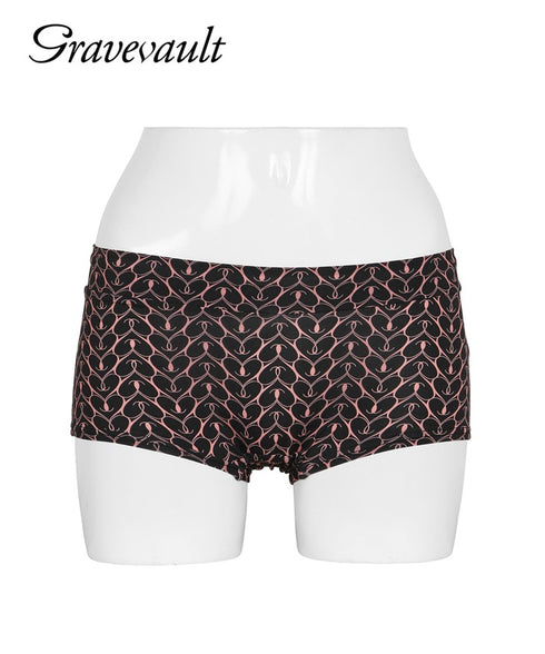 グレイブボールト Gravevault graphicheart レディース ボクサーショーツ 【メール便】