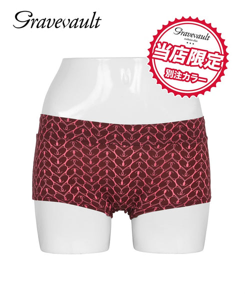グレイブボールト Gravevault graphicheart レディース ボクサーショーツ 【メール便】