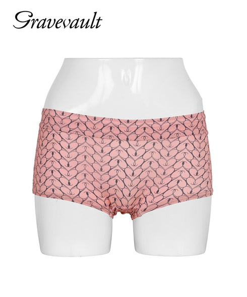 グレイブボールト Gravevault graphicheart レディース ボクサーショーツ 【メール便】