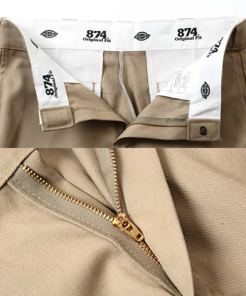 Dickies / ディッキーズ THE ORIGINAL FIT 874 TCツイル センタープレス オリジナルフィット チノパン