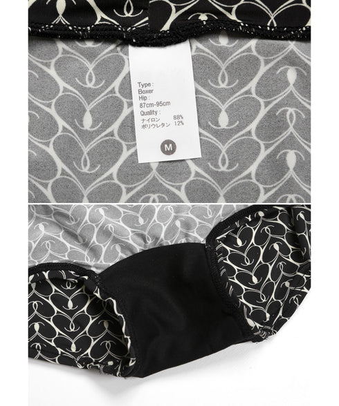グレイブボールト Gravevault graphicheart レディース ボクサーショーツ 【メール便】