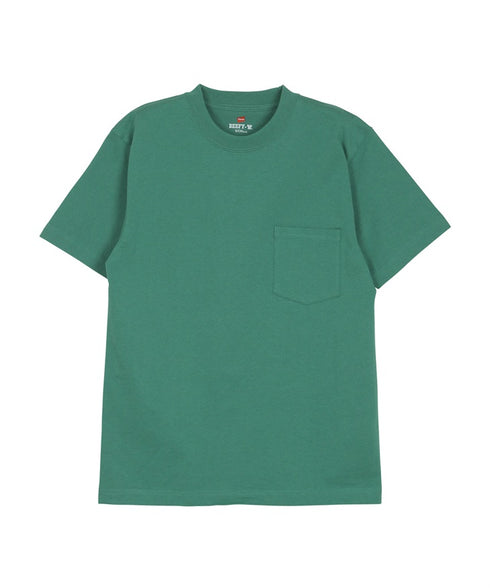 Hanes ヘインズ BEEFY メンズ ポケット付き 半袖Tシャツ 綿100 ビーフィー ギフト ラッピング無料 【メール便】