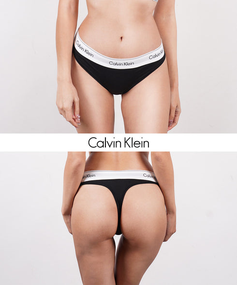 カルバンクライン Calvin Klein ICON COTTON MODAL THONG レディース Tバック 【メール便】 綿 下着 おしゃれ 人気 プレゼント