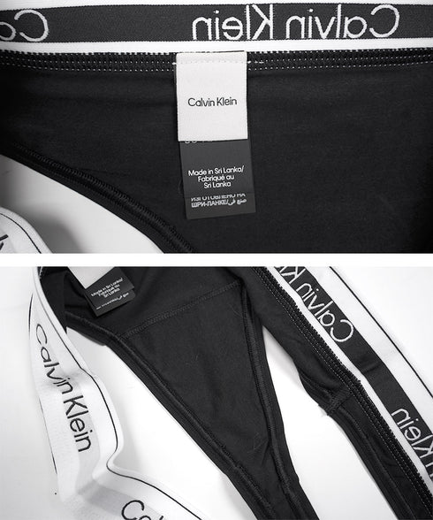 カルバンクライン Calvin Klein ICON COTTON MODAL THONG レディース Tバック 【メール便】 綿 下着 おしゃれ 人気 プレゼント