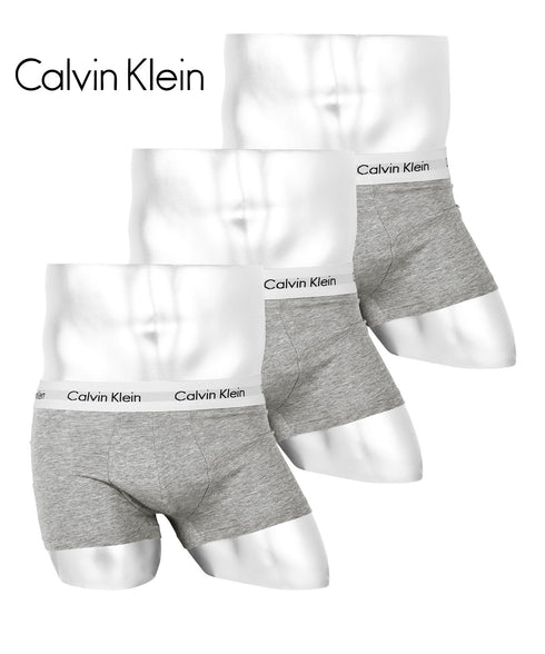 カルバンクライン Calvin Klein 【3枚セット】COTTON STRETCH メンズ ローライズ ボクサーパンツ