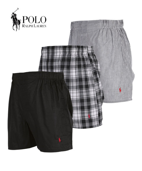 ポロ ラルフローレン POLO RALPH LAUREN 【3枚セット】CLASSIC WOVEN メンズ トランクス