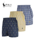 ポロ ラルフローレン POLO RALPH LAUREN 【3枚セット】CLASSIC WOVEN メンズ トランクス