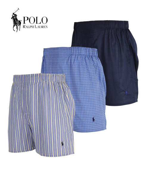 ポロ ラルフローレン POLO RALPH LAUREN 【3枚セット】CLASSIC WOVEN メンズ トランクス