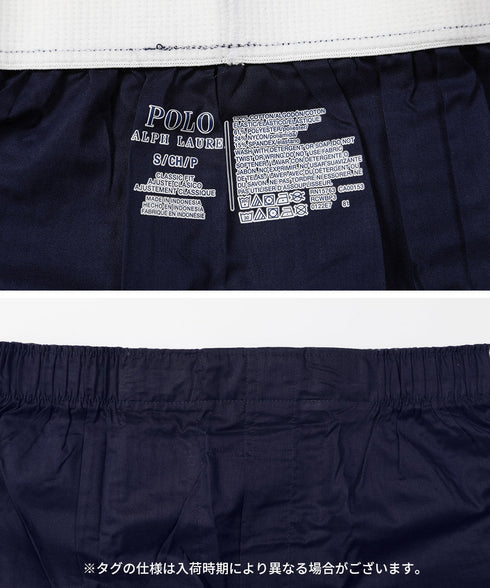 ポロ ラルフローレン POLO RALPH LAUREN 【3枚セット】CLASSIC WOVEN メンズ トランクス