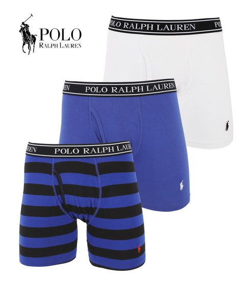 ポロ ラルフローレン POLO RALPH LAUREN 【3枚セット】CLASSIC FIT メンズ ロングボクサーパンツ|下着 おしゃれ 人気 クリスマス プレゼント 彼氏